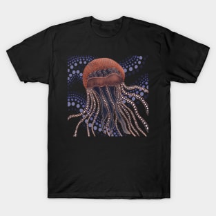 Dot Patterned Jellyfish T-Shirt